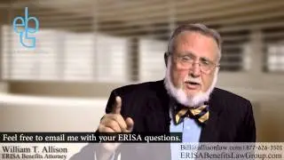ERISA benefits Attorney, Bill Allison explains the chances of winning your ERISA benefits case.