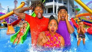 We Turned Our Backyard Into A Waterpark&hellip;.