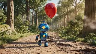 The Little Robot's Big Adventure! 🤖🎈 | Cute 3D Animation