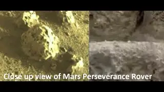 Close up Image Analysis of Mars Perseverance rock images