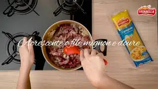 Vitarella |  Dia do Macarr&atilde;o - Receita Espaguete Gratinado