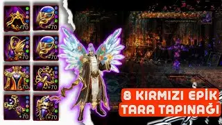 Lv 80 KIRMIZI EPİK SET BİTTTİİ | TARA TAPINAĞI | Wartune Ultra