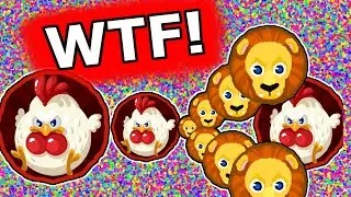 WTF CANNONPOPSPLIT!!! Agario Insane Moments (Agar.io)