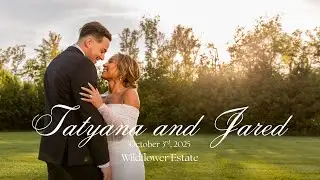 Tatyana and Jared&rsquo;s Romantic Fall Wedding at Wildflower Estate | Mardela Springs, MD