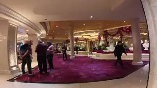 Caesars Palace at Christmas time.