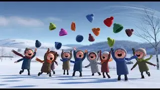 The North Wind Doth Blow | Classic Nursery Rhyme for Kids | Gentle Songs & Rhymes for Children