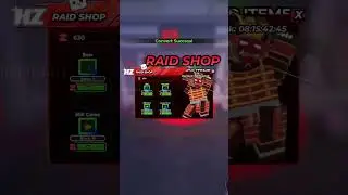 Bought the BOW  🏹 in Raid Shop | Hunty Zombie 🧟&zwj;♂️ | Roblox #roblox #shorts 