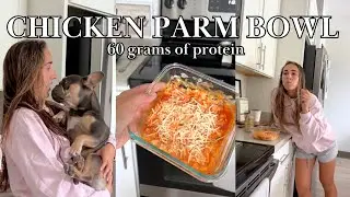 Chicken parm bowls - high protein and minimal ingredients 🍝