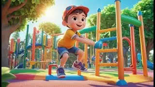 Toy Balance Beams Go Wobble Wobble Wobble | English Nursery Rhyme | Kids Songs | Baby Music