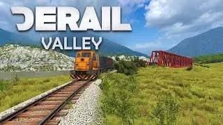 Like A Professional Derail Valley / HTC VIVE / Realistic VR Train Driving Simulator