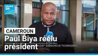 Cameroun : Paul Biya r&eacute;&eacute;lu, son principal adversaire d&eacute;nonce une 