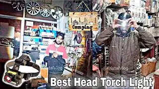 अब अंधेरे में भी Video बनेगी 😀 Head Torch Light for Camping Unboxing and Review
