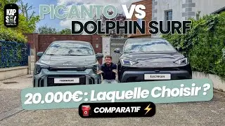 Kia Picanto VS BYD Dolphin Surf : Laquelle choisir  pour 20 000 € ?