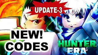 *NEW* ALL WORKING HUNTER ERA UPDATE 3 CODES - ROBLOX HUNTER ERA CODES