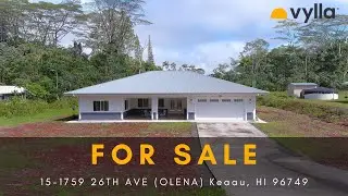 Virtual Tour Custom Home in  Hawaiian Paradise Park, Hawaii!