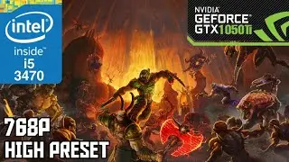 DOOM ETERNAL [HIGH] - I5-3470 + GTX 1050TI