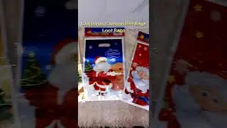 Bring the Christmas Cheer with These Cute Gift Loot Bags! Click the link on the description to buy!