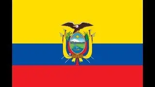 Evoluci&oacute;n de la Bandera de Ecuador - Evolution of the Flag of Ecuador