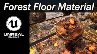 Unreal Forest floor Material 16