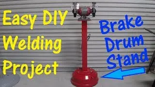 DIY Grinder Or Vise Stand Welding Project