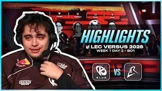 KCB vs LR Highlights | Rematch entre les deux rivaux des EMEA ! (LEC Versus 2026)