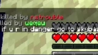 funni minecraft skybase trap