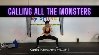 CALLING ALL THE MONSTERS by China Anne McClain | Dance Cardio, fun home workout, all levels