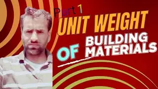unit weight of construction materials|Civil engineering basic knowledge|Civil interview questions