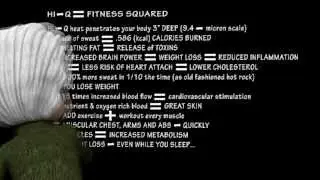 Einstein explains the health benefits of using a Hi-Q Fitness far infrared sauna