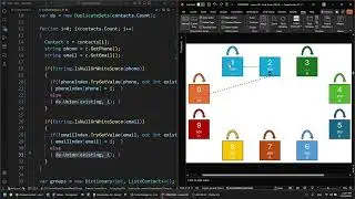 ContactBook - 08 - Disjoint-Set-Union + Find-Union Algorithm