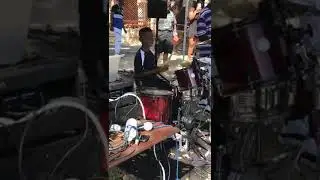 Talented drummer from the vi🥁🥁🥁