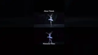 白鳥の湖より高田茜さんとマリアネラ・ヌニェスさんのオデットのバリエーション