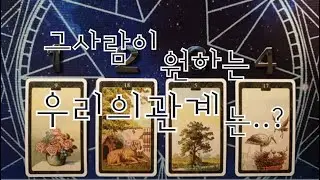 타로- 그사람이 원하는 우리의 관계는?