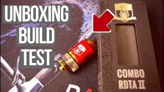 Unboxing IJOY COMBO RDTA VOL. 2 | Unboxing | Build | Set-Up | Review | Teste (Portugu&ecirc;s-PT)