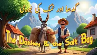 Gadha Aur Namak Ki Bori | گدھا اور نمک کی بوری | The Donkey and the Salt Bag