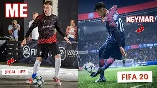 HOW to do all the NEW FIFA 20 skills in REAL LIFE ! (VOLTA FOOTBALL SKILLS)