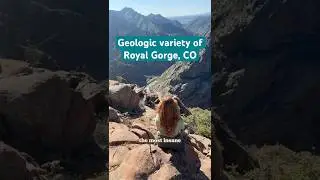 Colorado gave me geology whiplash 🥴 #colorado #geology