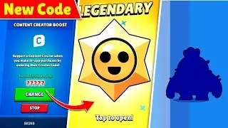 Most LUCKY Creator Code 🌟 Legendary Brawler ✓ Brawl Stars