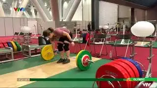 Lực sĩ Ho&agrave;ng Thị Duy&ecirc;n v&agrave; buổi tập cuối c&ugrave;ng trước khi l&ecirc;n s&agrave;n | Olympic 2020 | VTV24