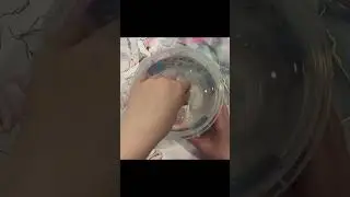 I put Foam Beads in Slime!