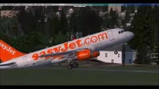 EasyJet Takeoff Southend EGMC FSX