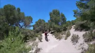 Descent from the Sierra de Bernia and Solana to Calpe