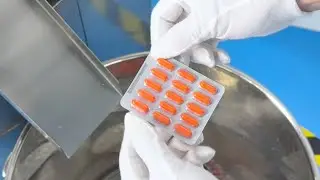 DPP-90 Blister Packing Machine | Blister PVC-Alu Packaging #3 Capsules