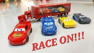 MINI CARS & TRAILER - Pull Back / Die-cast Cars #shorts #race #play #car #kids #fun