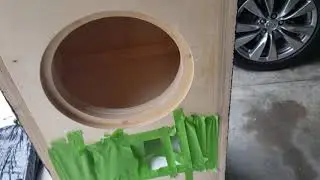 Roll on Bedliner Subwoofer Box Part 1