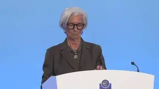 ECB president Christine Lagarde press conference on monetary policy