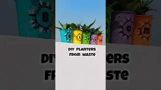 Purane Plastic Dibbo se Banae Planters #diy #Planters #craft  #plants