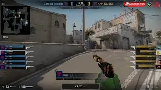 NaVi vs Gambit   CSGO EPIC League CIS   HIGHLIGHTS !!!