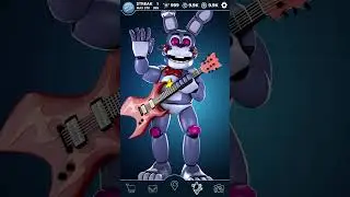 Stylized Rockstar Bonnie FNaF Workshop Animation