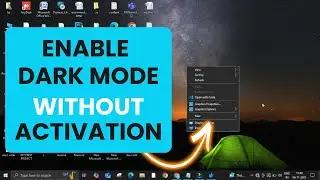 How to Get Dark Mode Without Activating Windows